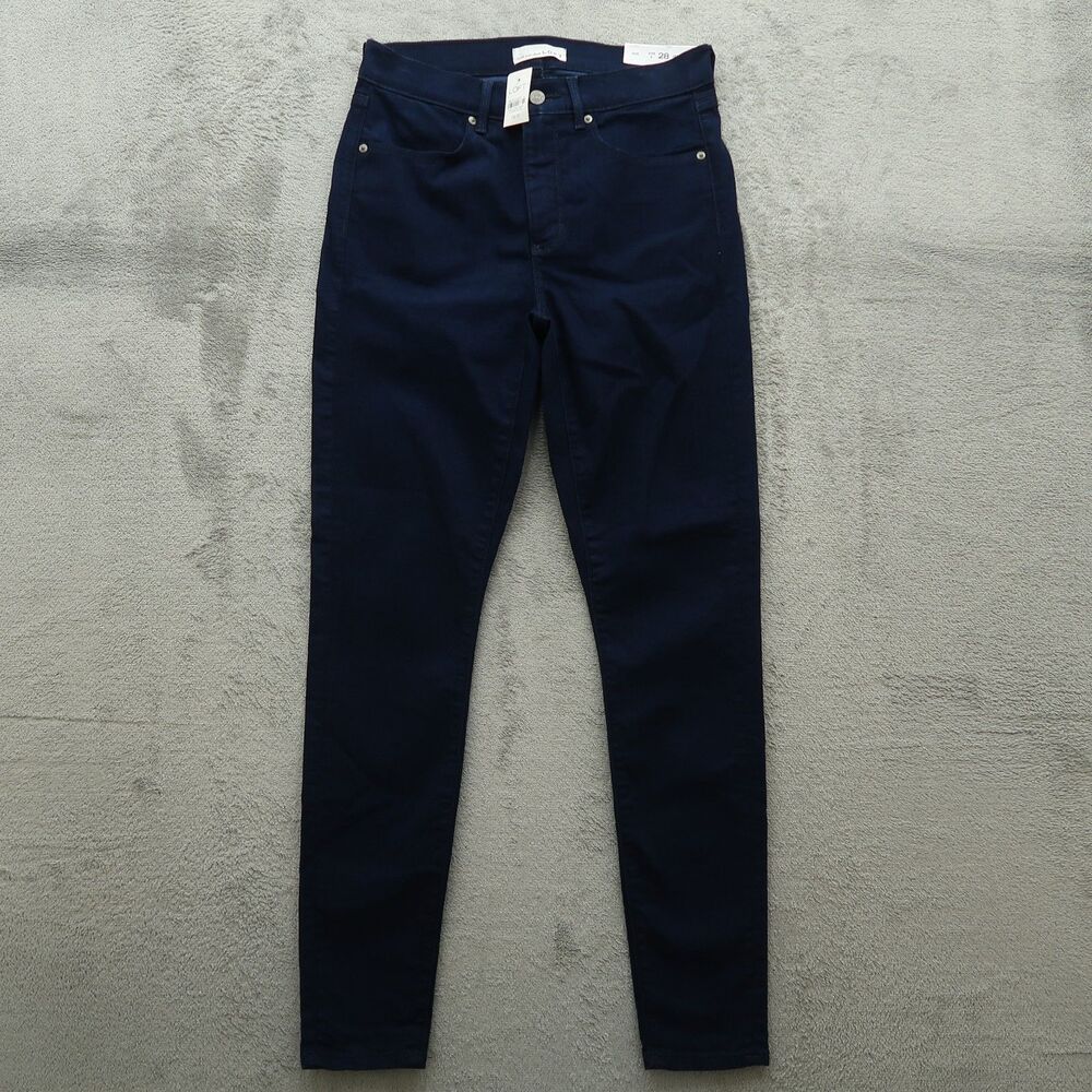 Loft Jeans Womens Size 6/28 Blue Mid-Rise Jegging Denim 29.5" Inseam NWT Stretch